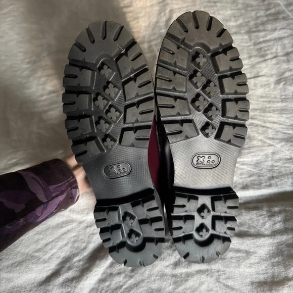 G.H. Bass Chunky Weejuns Loafers 6.5 Burgundy - Picture 7 of 9